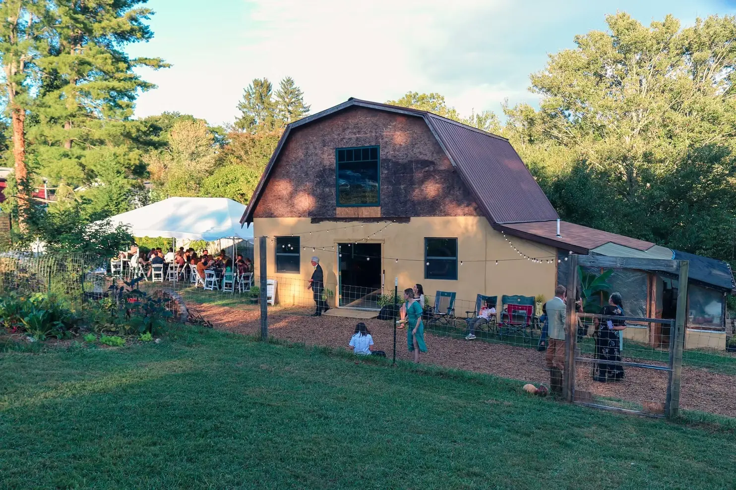 Community barn and gathering space