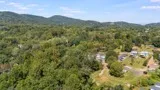 Blue Ridge mountain views over Terra Futura in West Asheville